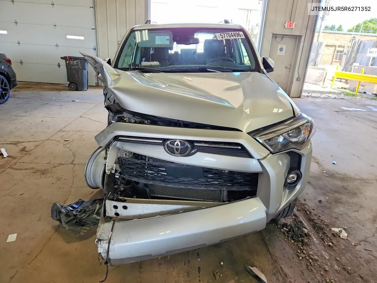 2024 Toyota 4Runner Sr5 VIN: JTEMU5JR5R6271352 Lot: 57704496