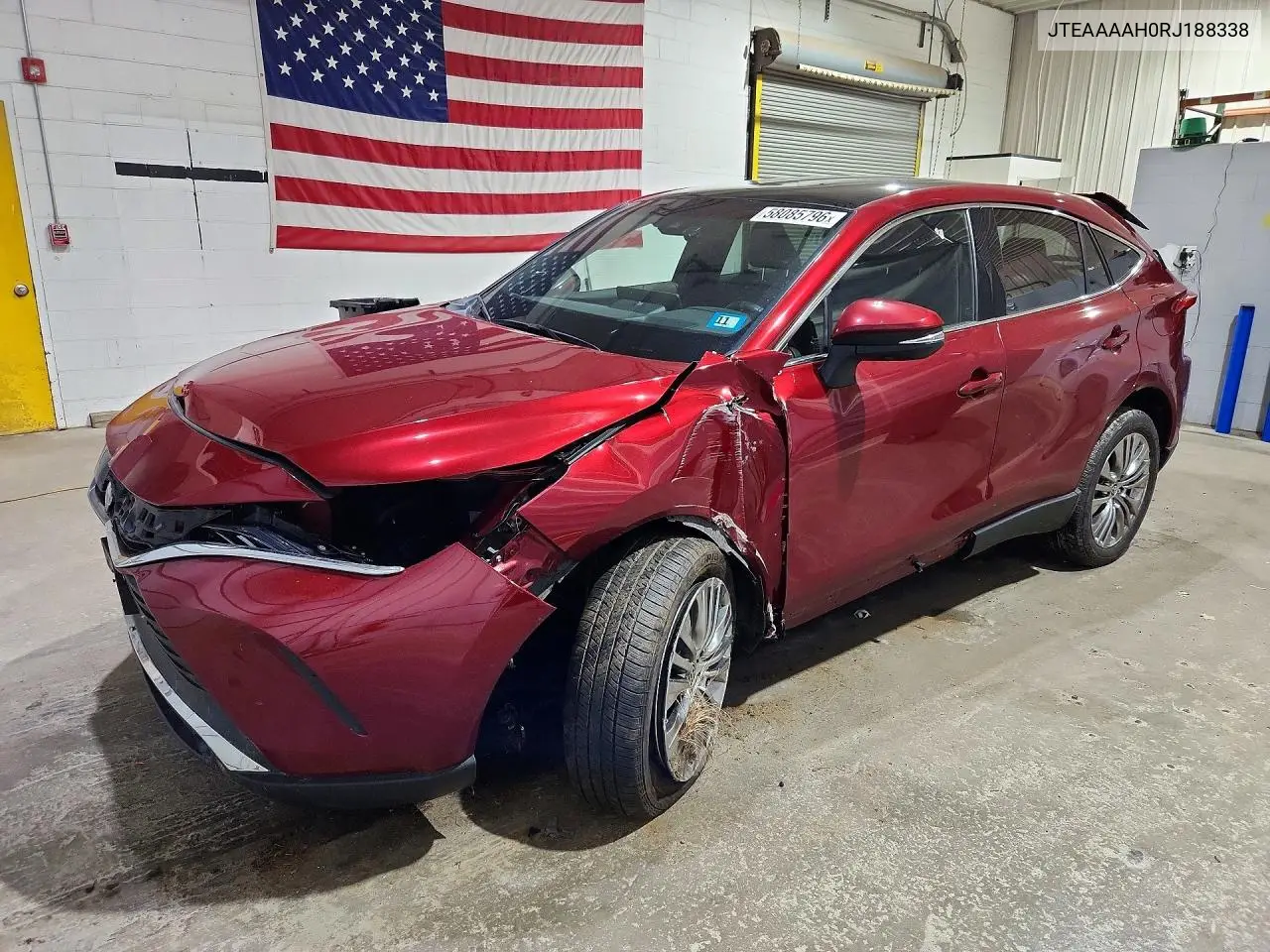 2024 Toyota Venza Limited VIN: JTEAAAAH0RJ188338 Lot: 58085796