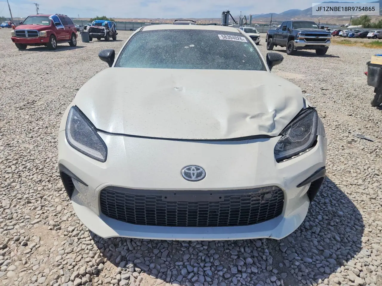 2024 Toyota Gr 86 Premium VIN: JF1ZNBE18R9754865 Lot: 58304026