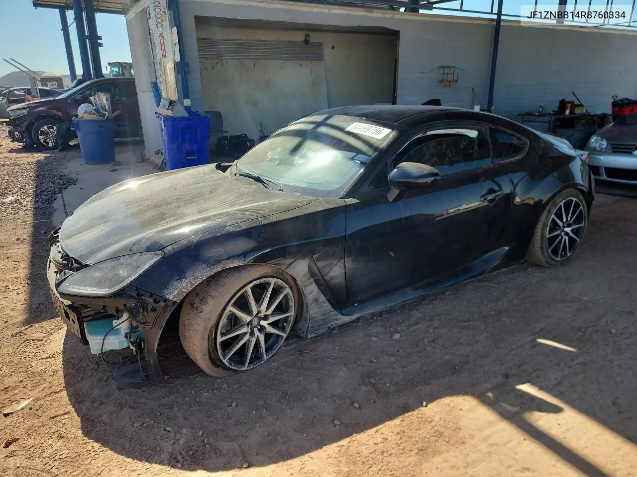 2024 Toyota Gr86 Base VIN: JF1ZNBB14R8760334 Lot: 58499756