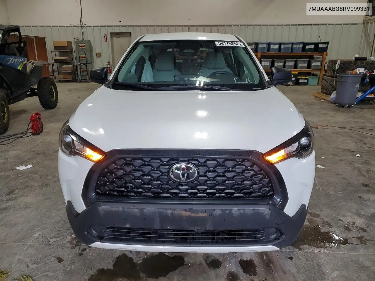 2024 Toyota Corolla Cross L VIN: 7MUAAABG8RV099331 Lot: 59178696