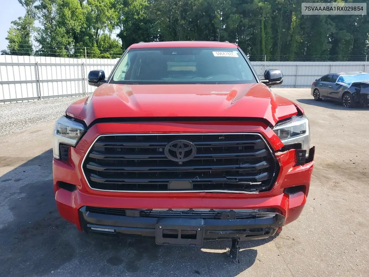 2024 Toyota Sequoia Limited VIN: 7SVAAABA1RX029854 Lot: 59687886
