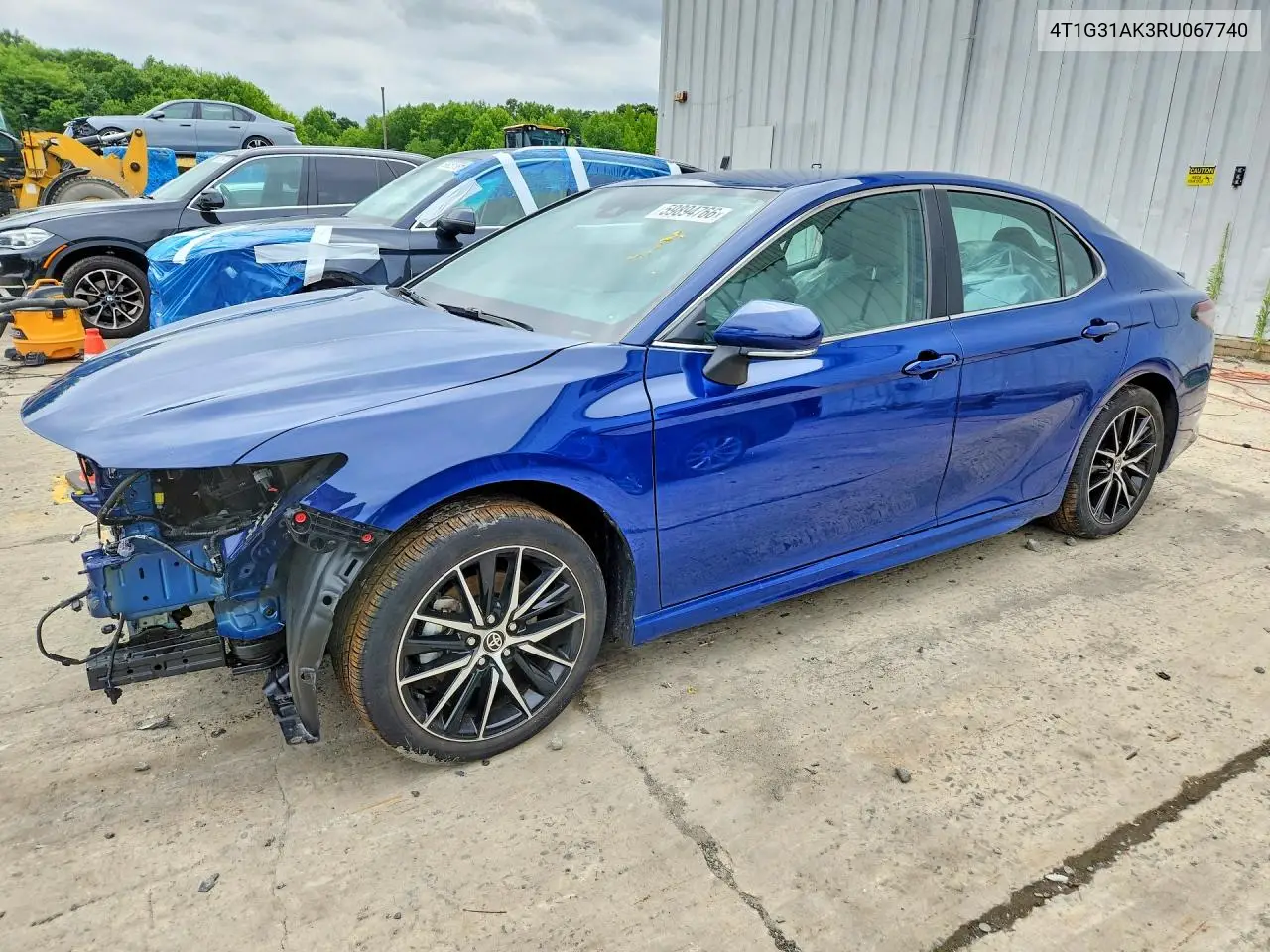 2024 Toyota Camry Hybrid Se VIN: 4T1G31AK3RU067740 Lot: 59894766