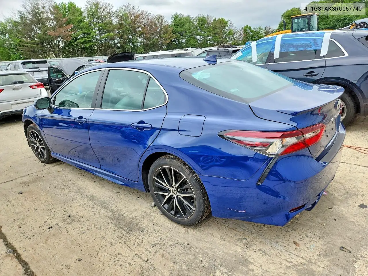 2024 Toyota Camry Hybrid Se VIN: 4T1G31AK3RU067740 Lot: 59894766