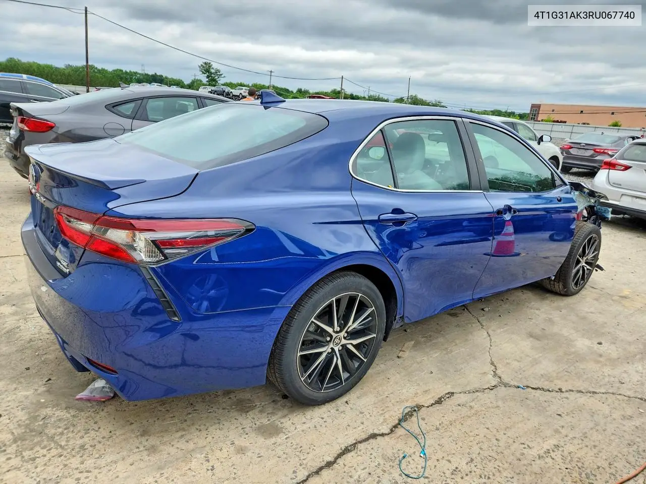 2024 Toyota Camry Hybrid Se VIN: 4T1G31AK3RU067740 Lot: 59894766