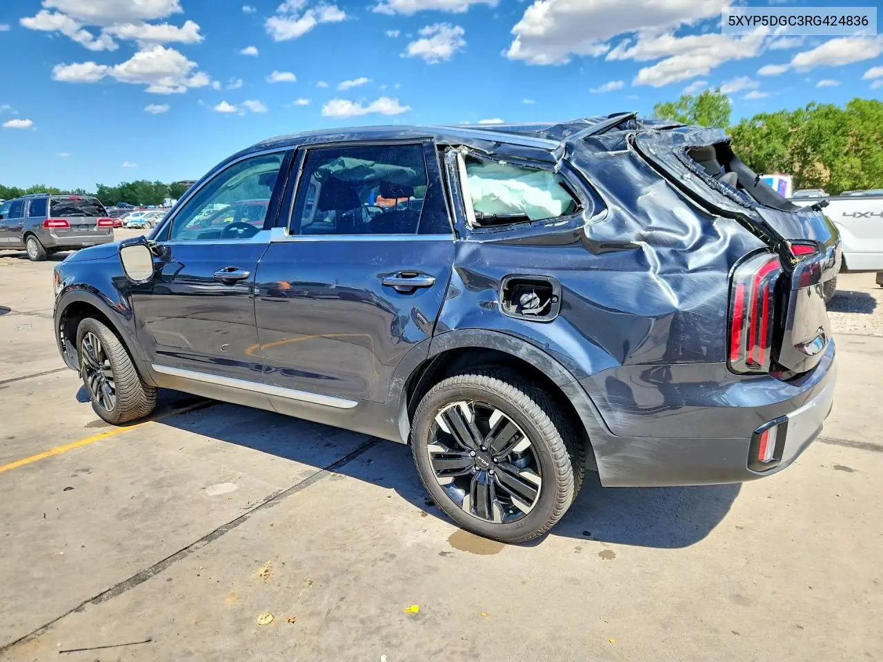2024 Kia Telluride Sx VIN: 5XYP5DGC3RG424836 Lot: 60472586