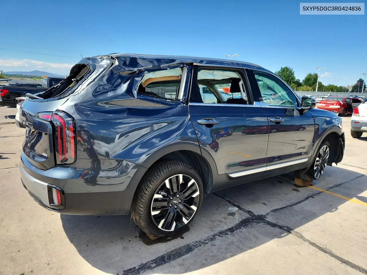 2024 Kia Telluride Sx VIN: 5XYP5DGC3RG424836 Lot: 60472586