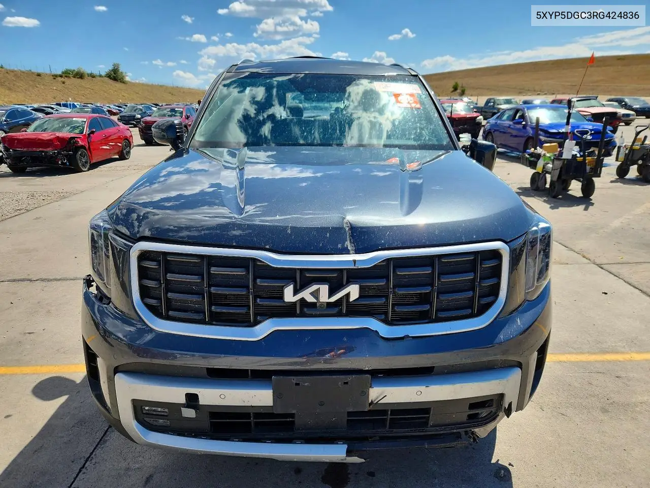 2024 Kia Telluride Sx VIN: 5XYP5DGC3RG424836 Lot: 60472586