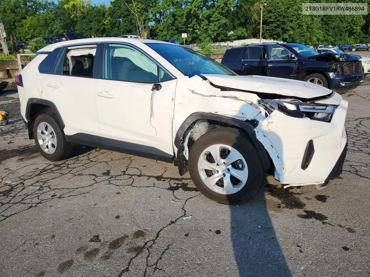 2024 Toyota Rav4 Le VIN: 2T3G1RFV1RW486894 Lot: 60482506