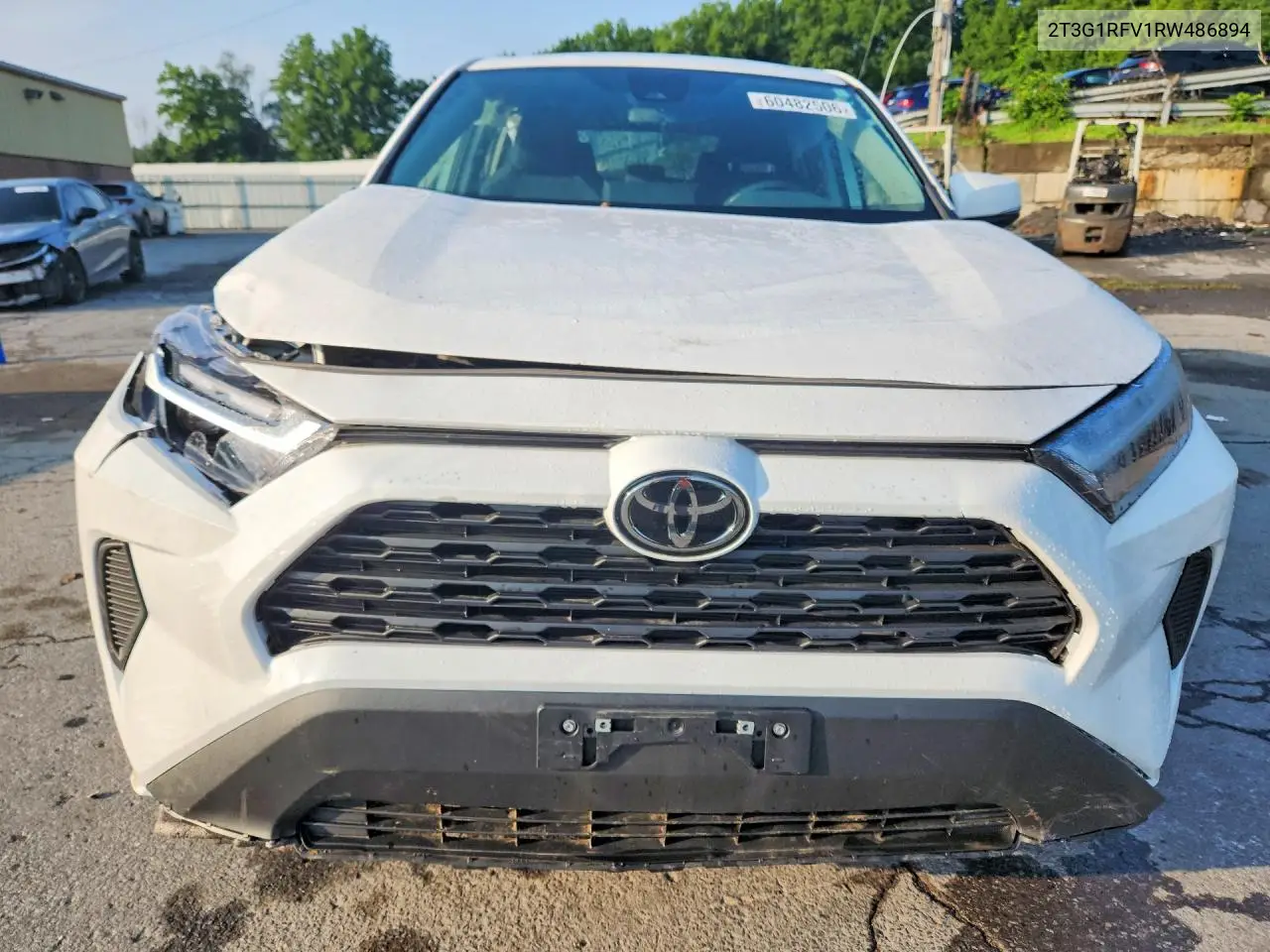 2024 Toyota Rav4 Le VIN: 2T3G1RFV1RW486894 Lot: 60482506