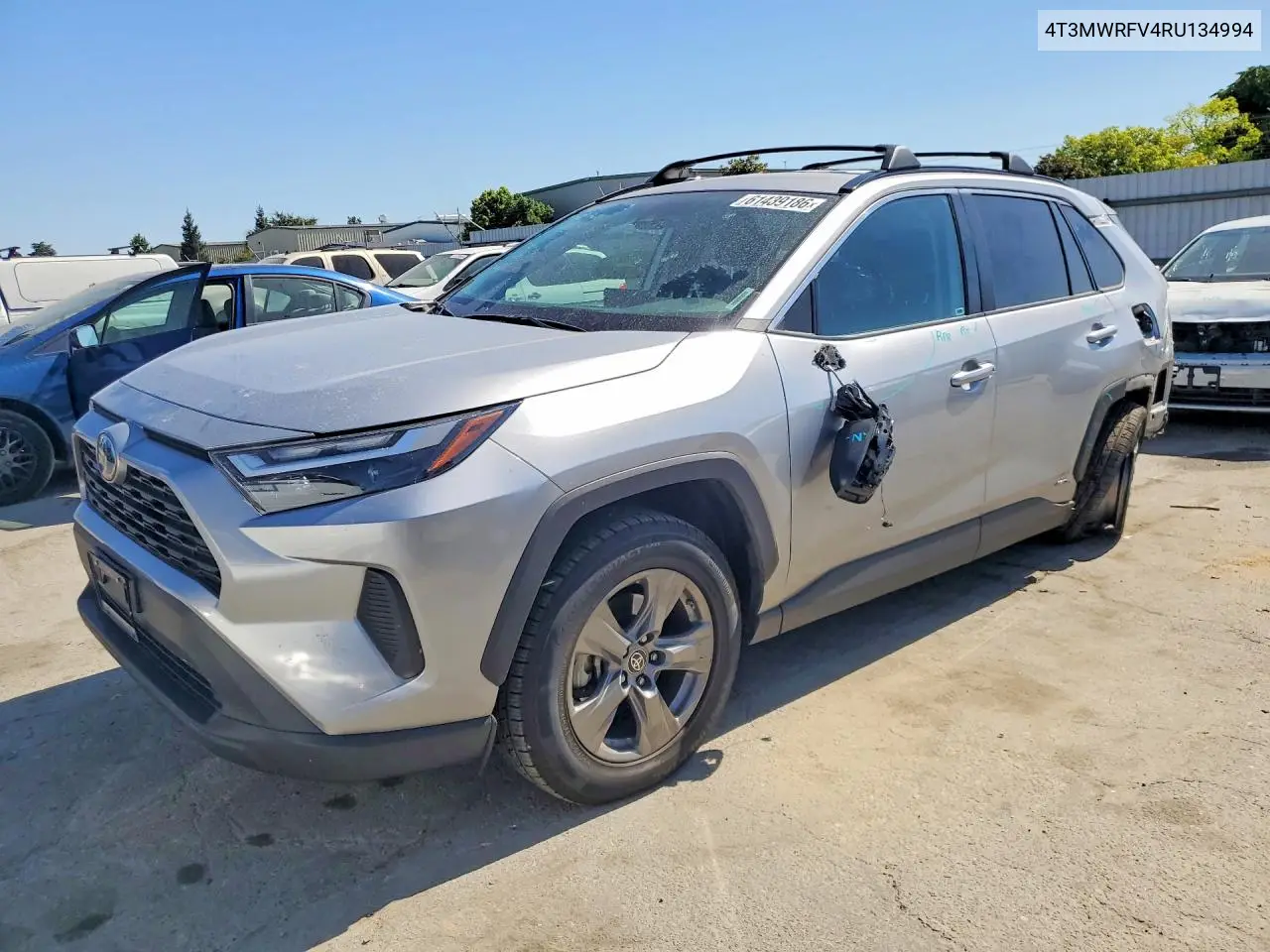 2024 Toyota Rav4 Le VIN: 4T3MWRFV4RU134994 Lot: 61439186