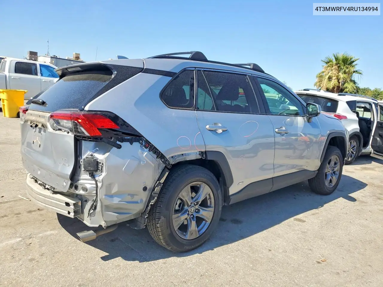 2024 Toyota Rav4 Le VIN: 4T3MWRFV4RU134994 Lot: 61439186