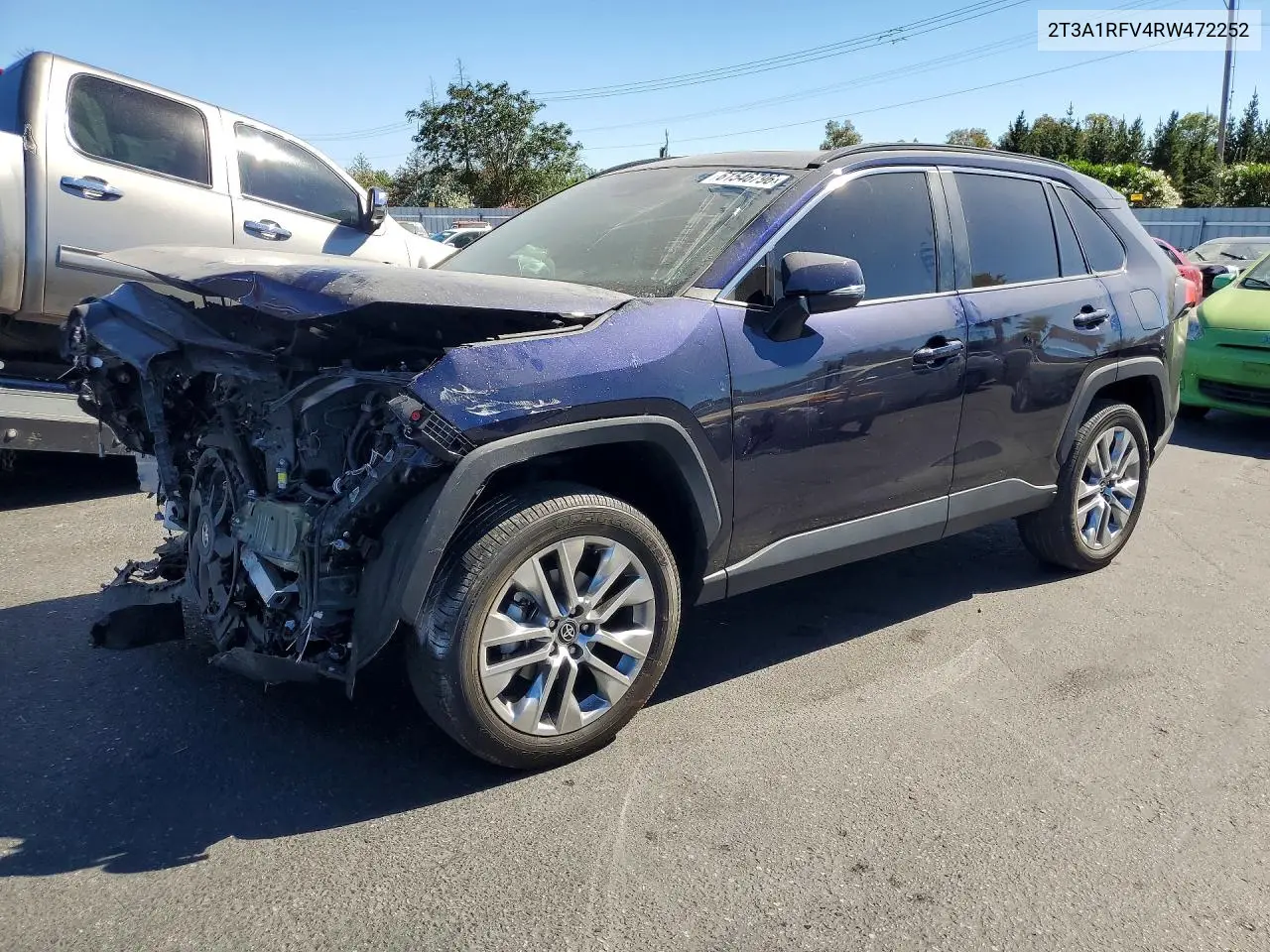 2024 Toyota Rav4 Xle Premium VIN: 2T3A1RFV4RW472252 Lot: 61546796
