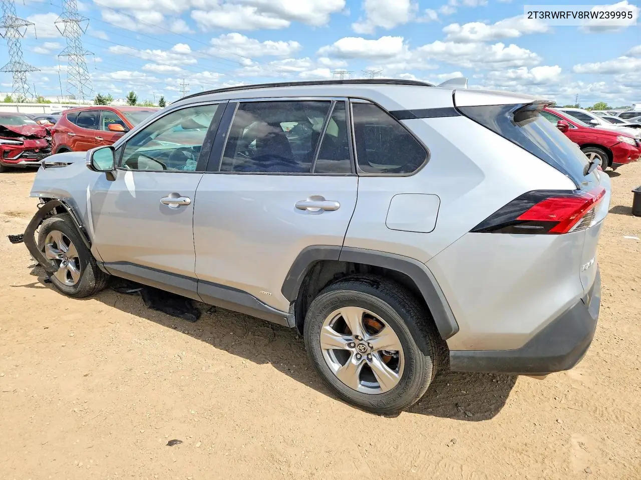2024 Toyota Rav4 Hybrid Xle VIN: 2T3RWRFV8RW239995 Lot: 61797866