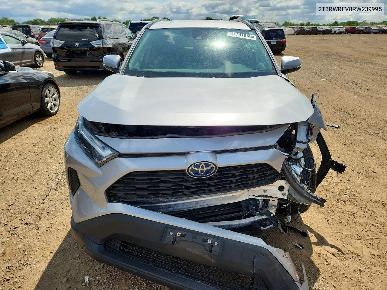 2024 Toyota Rav4 Hybrid Xle VIN: 2T3RWRFV8RW239995 Lot: 61797866