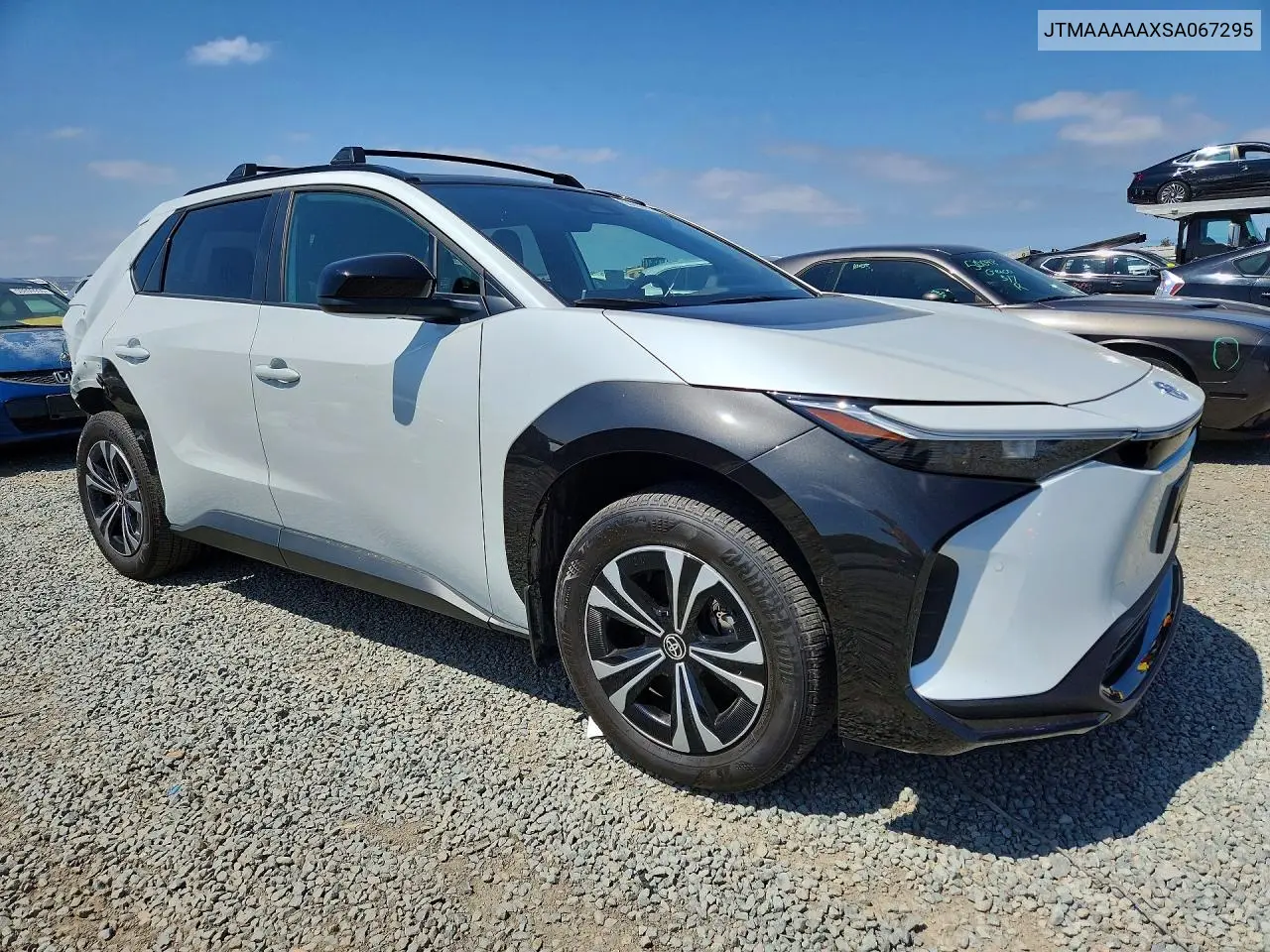 2025 Toyota Bz4X Xle VIN: JTMAAAAAXSA067295 Lot: 53293916