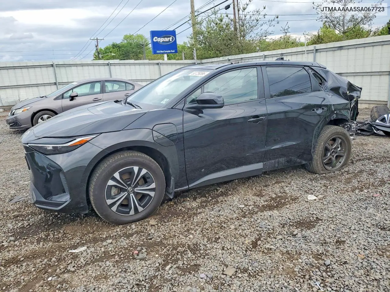 2025 Toyota Bz4X Xle VIN: JTMAAAAA5SA067723 Lot: 53729396