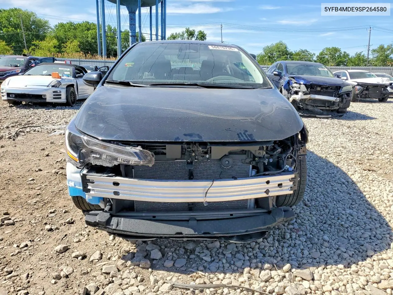 2025 Toyota Corolla Le VIN: 5YFB4MDE9SP264580 Lot: 56076236