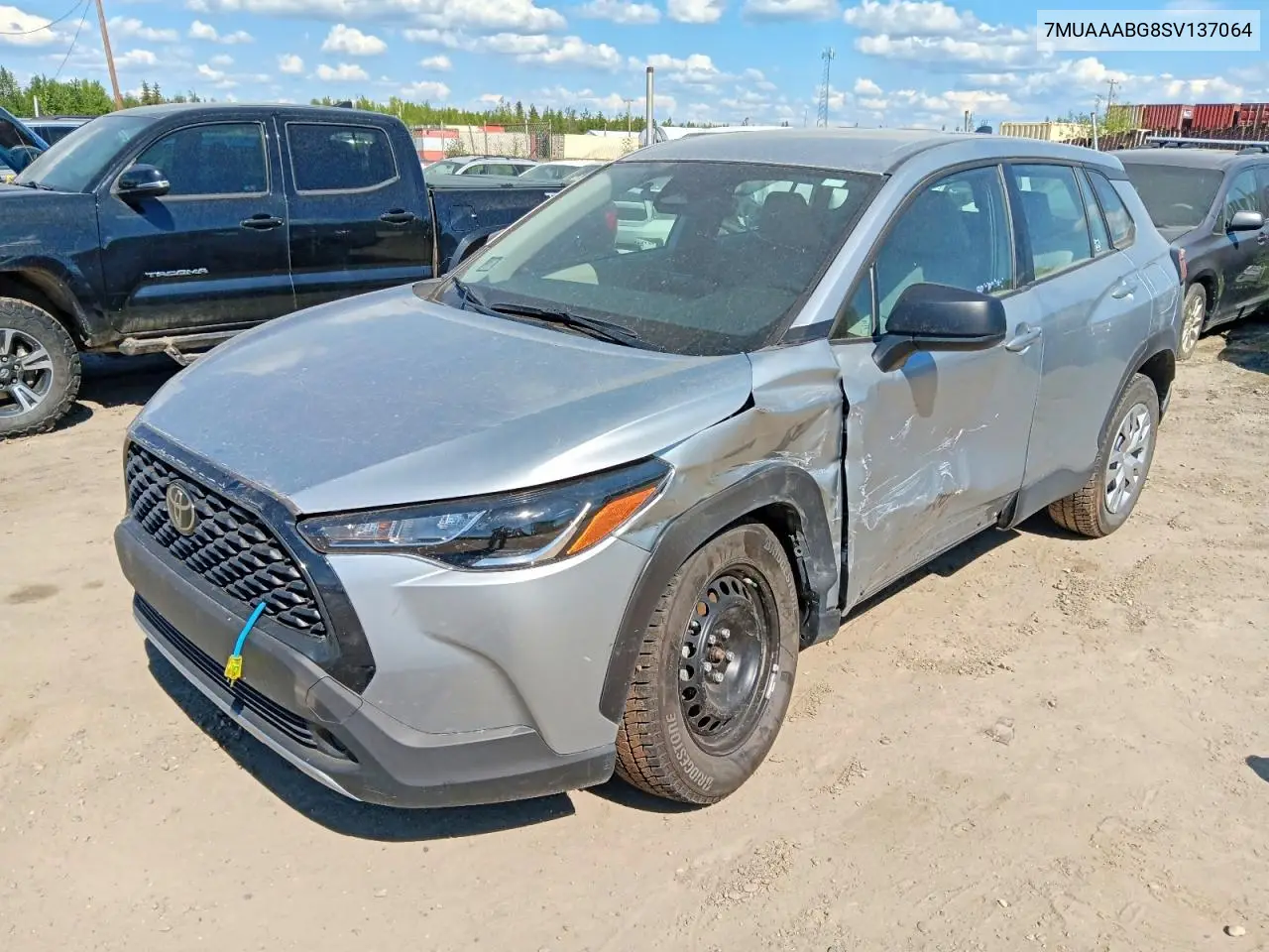 2025 Toyota Corolla Cross L VIN: 7MUAAABG8SV137064 Lot: 56154886