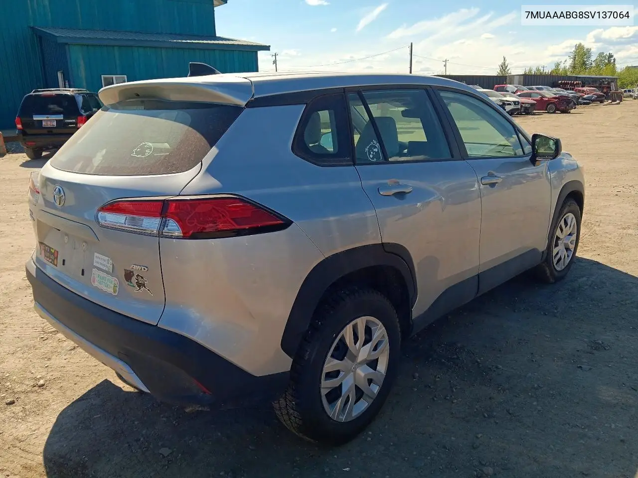 2025 Toyota Corolla Cross L VIN: 7MUAAABG8SV137064 Lot: 56154886