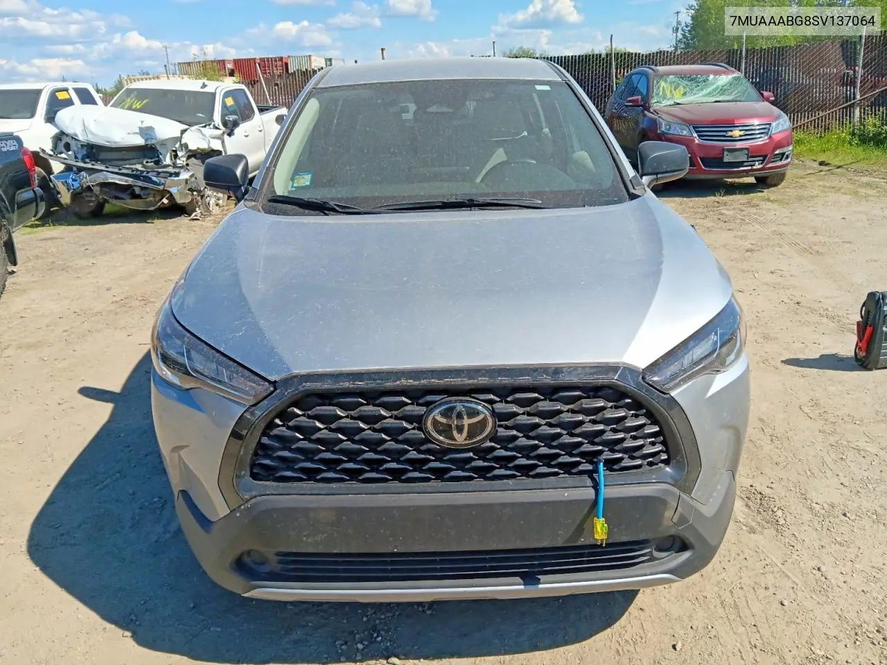2025 Toyota Corolla Cross L VIN: 7MUAAABG8SV137064 Lot: 56154886