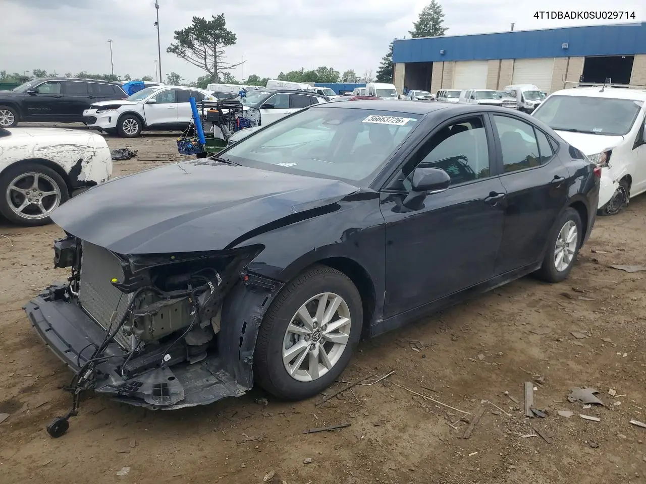 2025 Toyota Camry Le VIN: 4T1DBADK0SU029714 Lot: 56663726