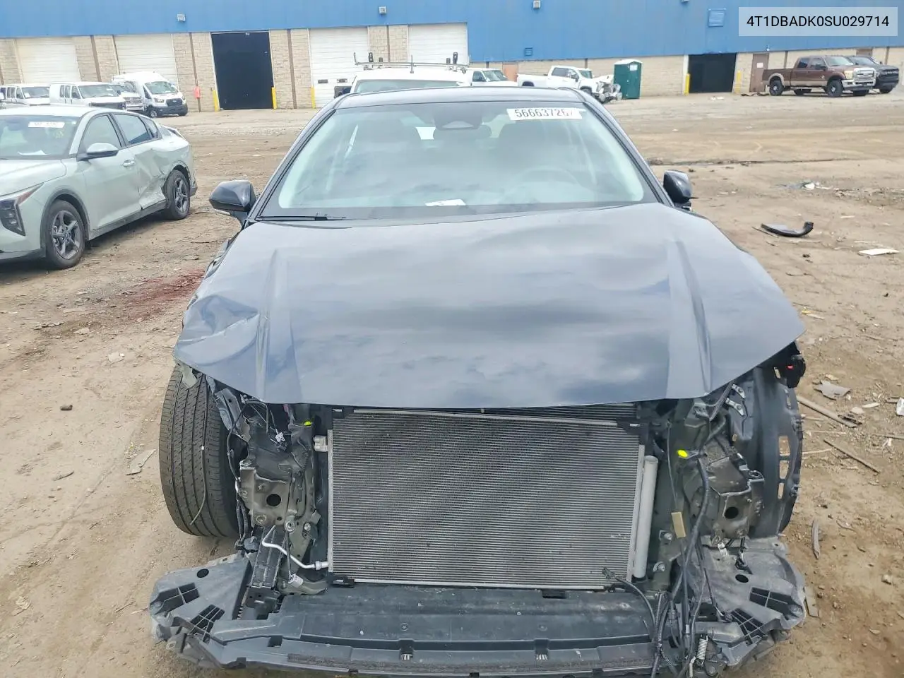 2025 Toyota Camry Le VIN: 4T1DBADK0SU029714 Lot: 56663726