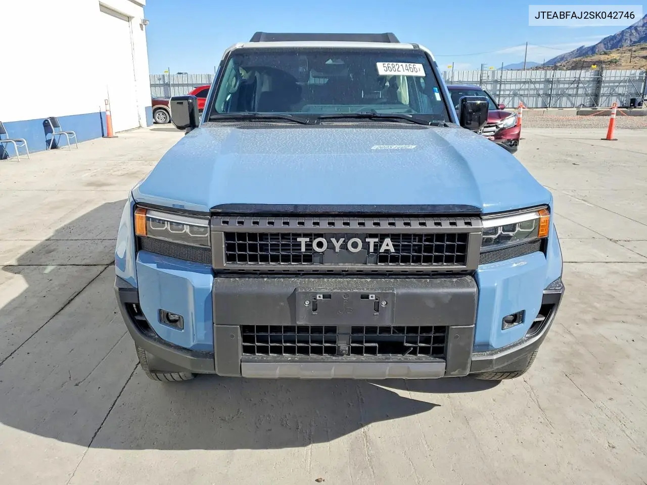 2025 Toyota Land Cruiser Base VIN: JTEABFAJ2SK042746 Lot: 56821466