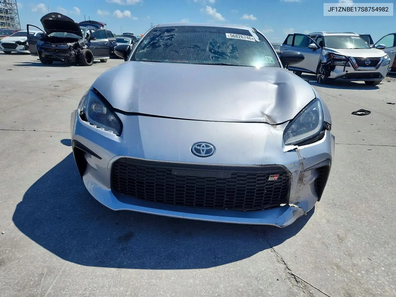 2025 Toyota Gr 86 Premium VIN: JF1ZNBE17S8754982 Lot: 56826746