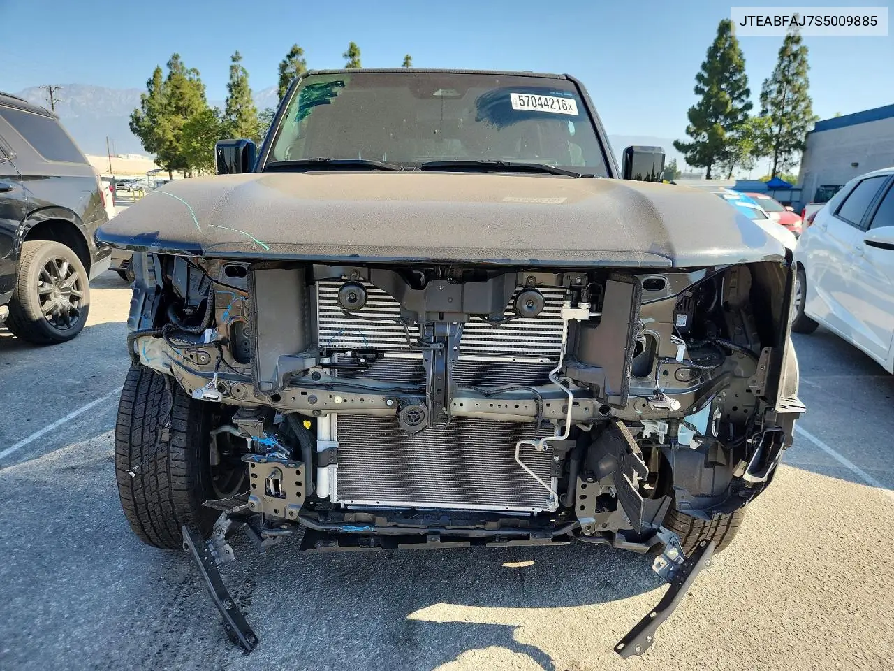 2025 Toyota Land Cruiser Base VIN: JTEABFAJ7S5009885 Lot: 57044216