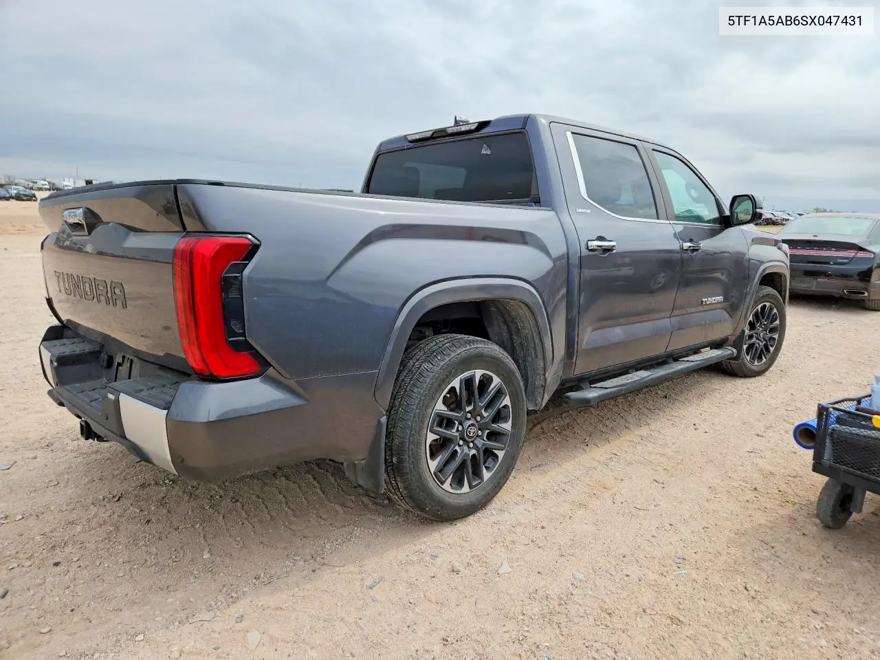 2025 Toyota Tundra Crewmax Limited VIN: 5TF1A5AB6SX047431 Lot: 57044306