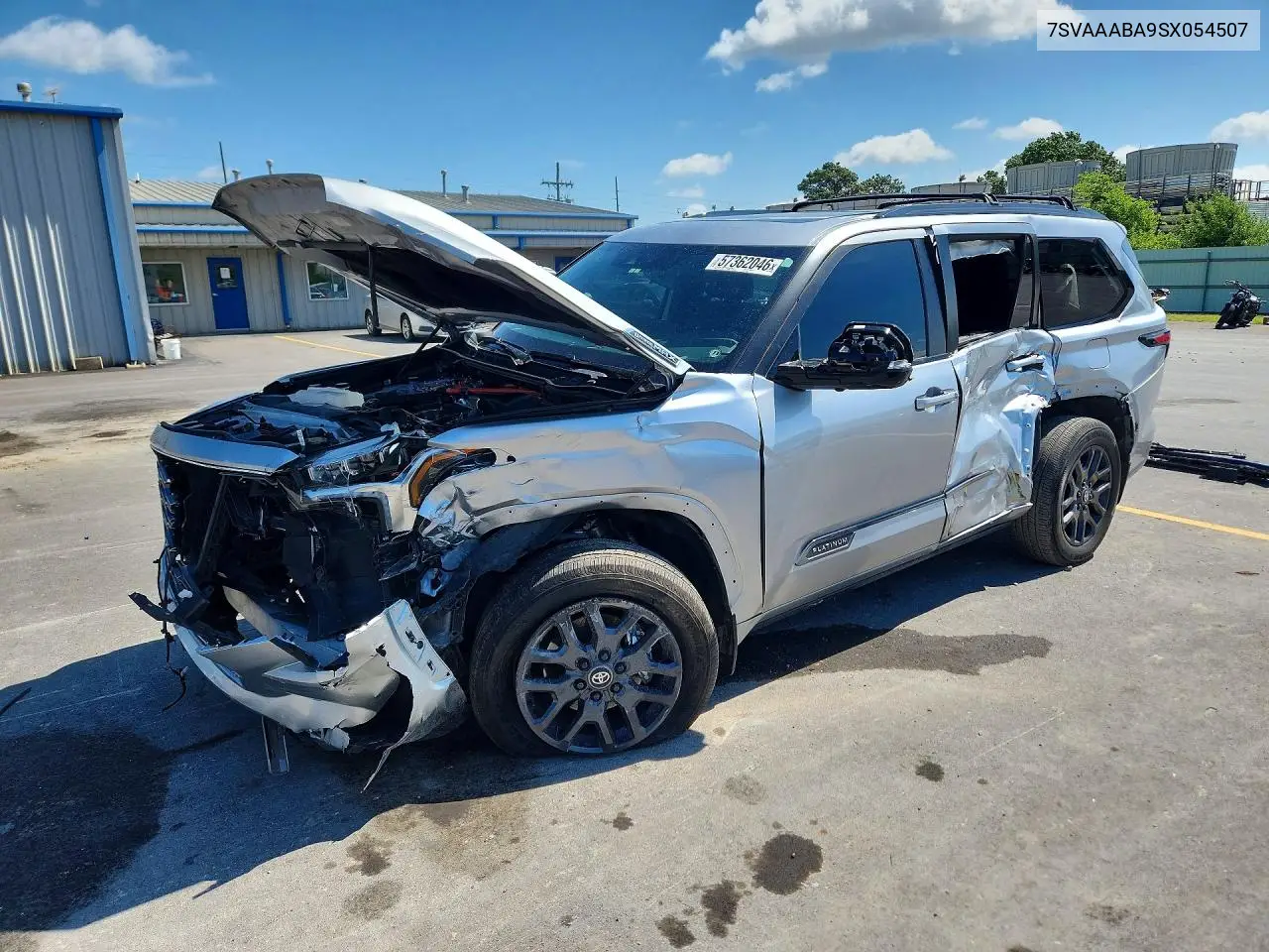 2025 Toyota Sequoia Platinum VIN: 7SVAAABA9SX054507 Lot: 57362046