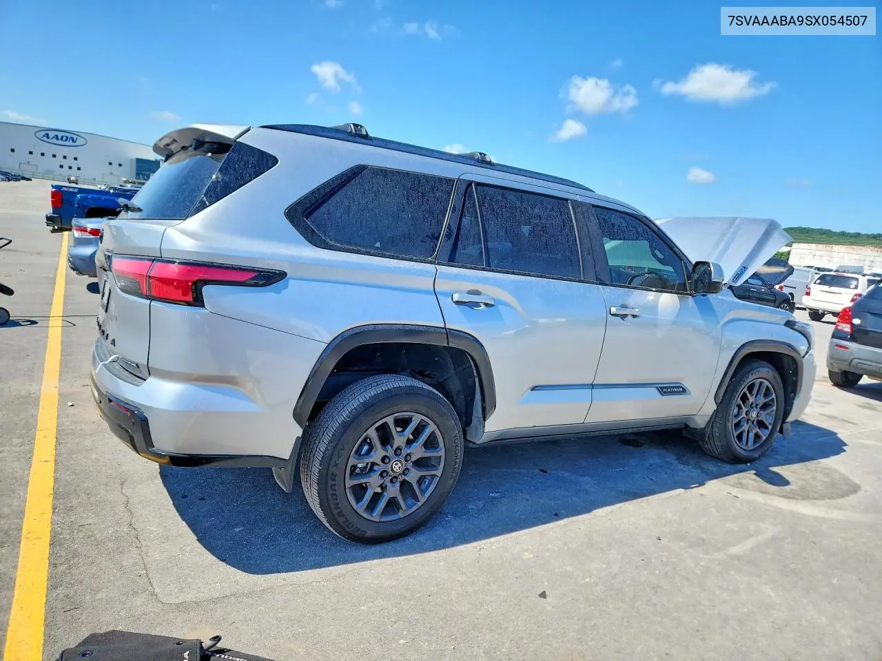 2025 Toyota Sequoia Platinum VIN: 7SVAAABA9SX054507 Lot: 57362046