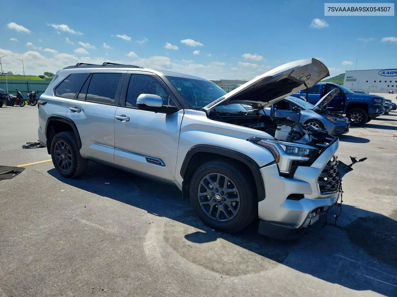 2025 Toyota Sequoia Platinum VIN: 7SVAAABA9SX054507 Lot: 57362046