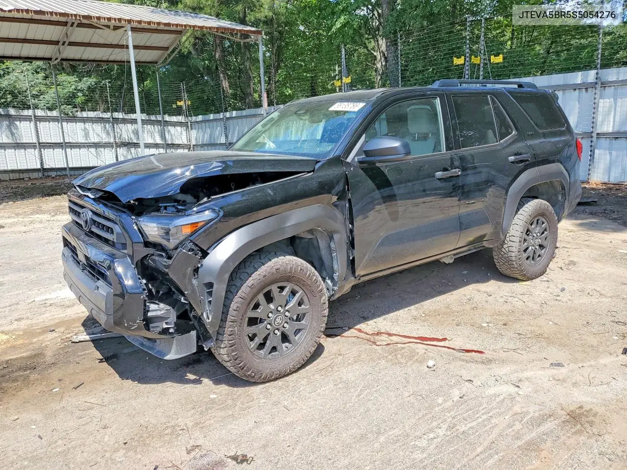 2025 Toyota 4Runner Sr5 VIN: JTEVA5BR5S5054276 Lot: 58138766