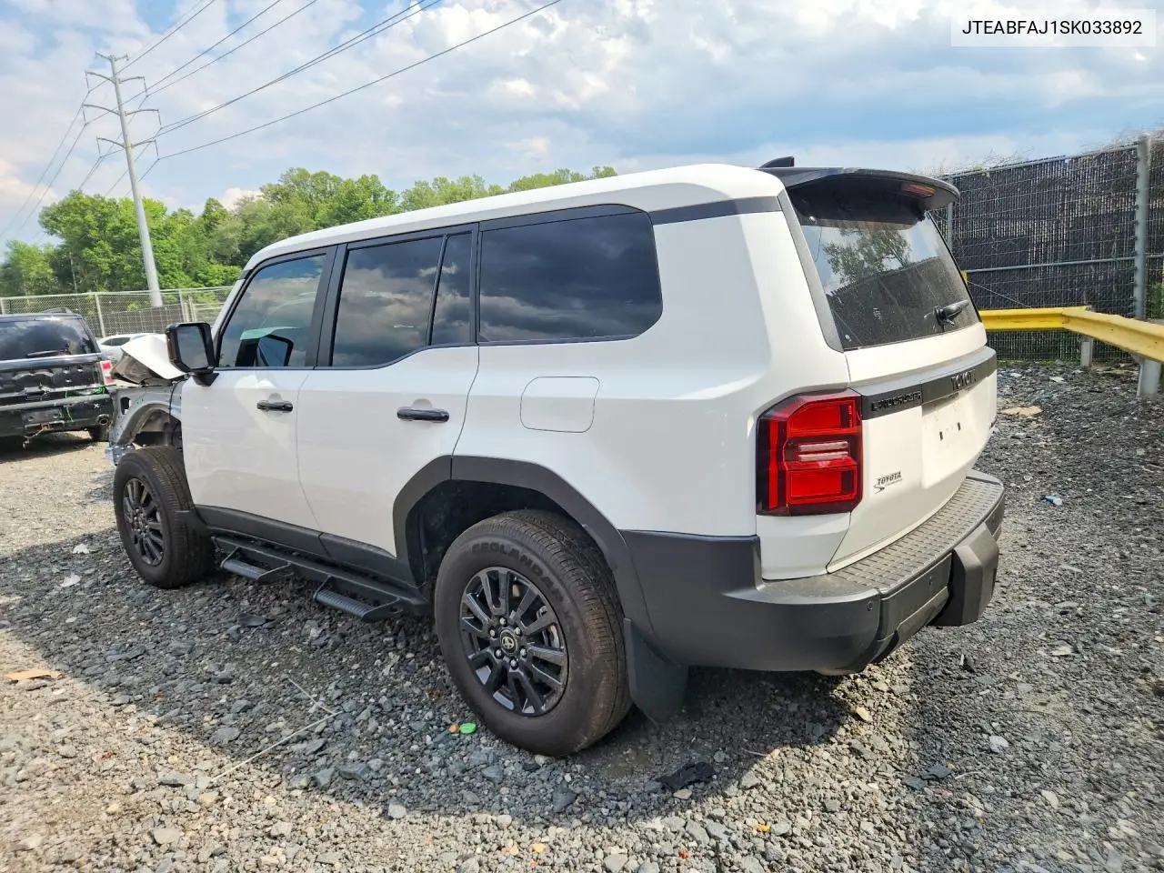 2025 Toyota Land Cruiser 1958 VIN: JTEABFAJ1SK033892 Lot: 58386036