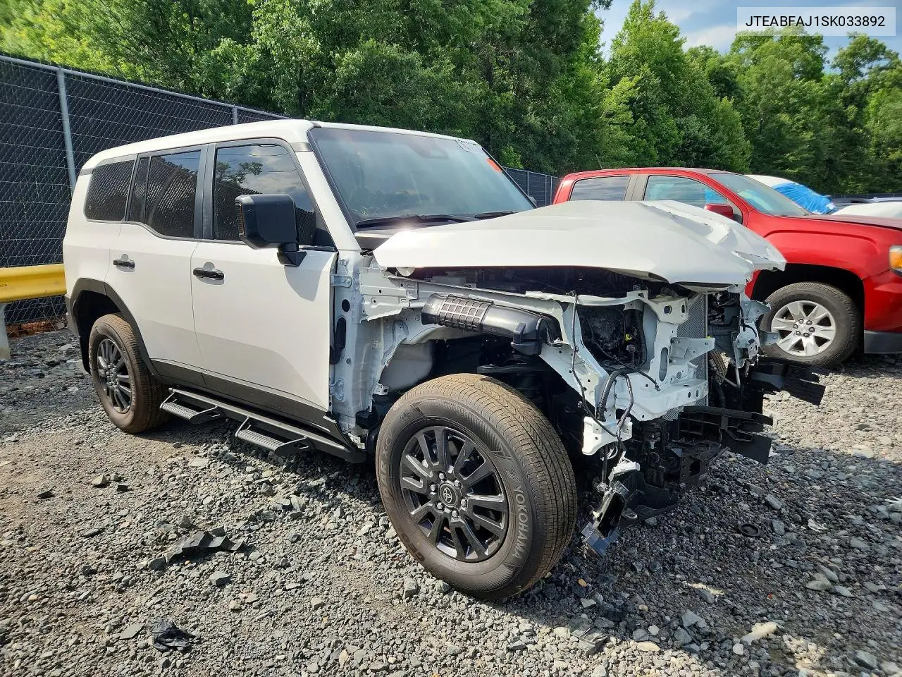 2025 Toyota Land Cruiser 1958 VIN: JTEABFAJ1SK033892 Lot: 58386036