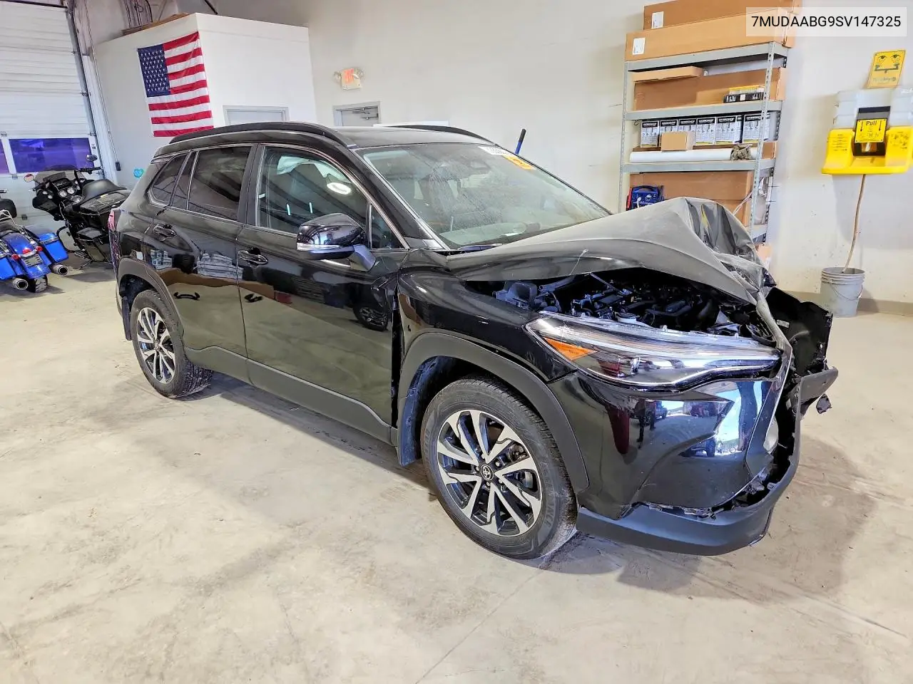 2025 Toyota Corolla Cross Xle VIN: 7MUDAABG9SV147325 Lot: 58559276