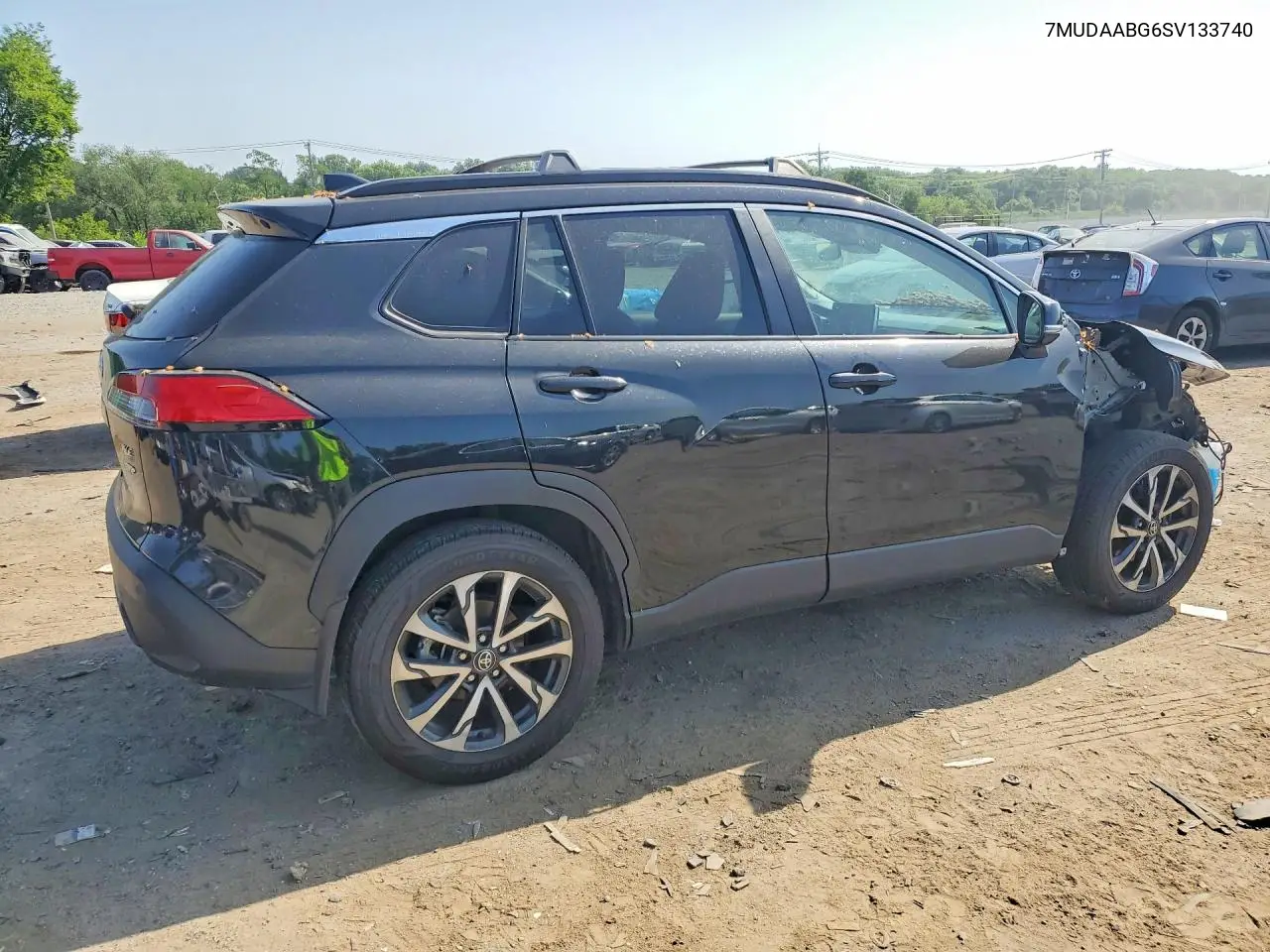 2025 Toyota Corolla Cross Xle VIN: 7MUDAABG6SV133740 Lot: 59160106