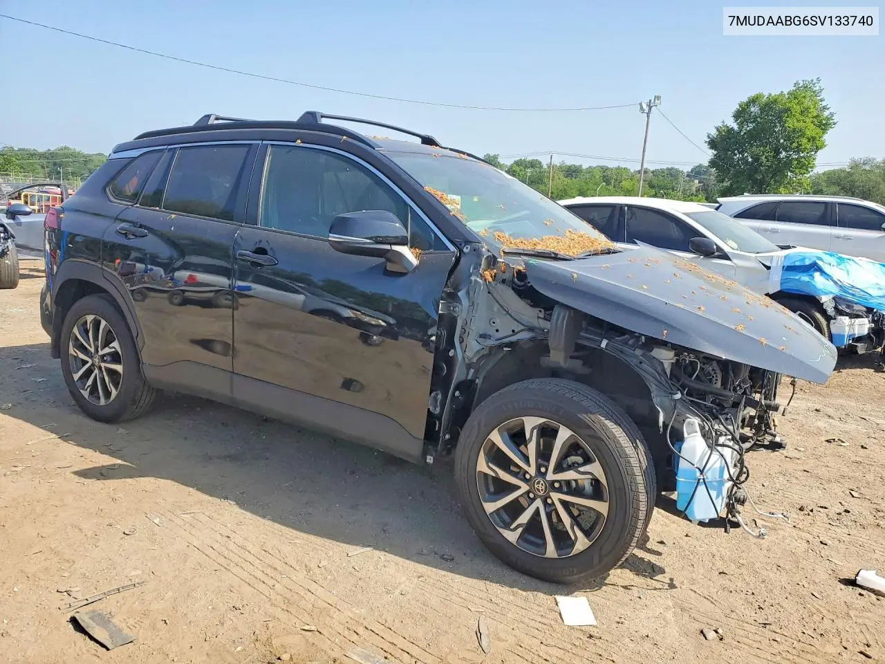 2025 Toyota Corolla Cross Xle VIN: 7MUDAABG6SV133740 Lot: 59160106