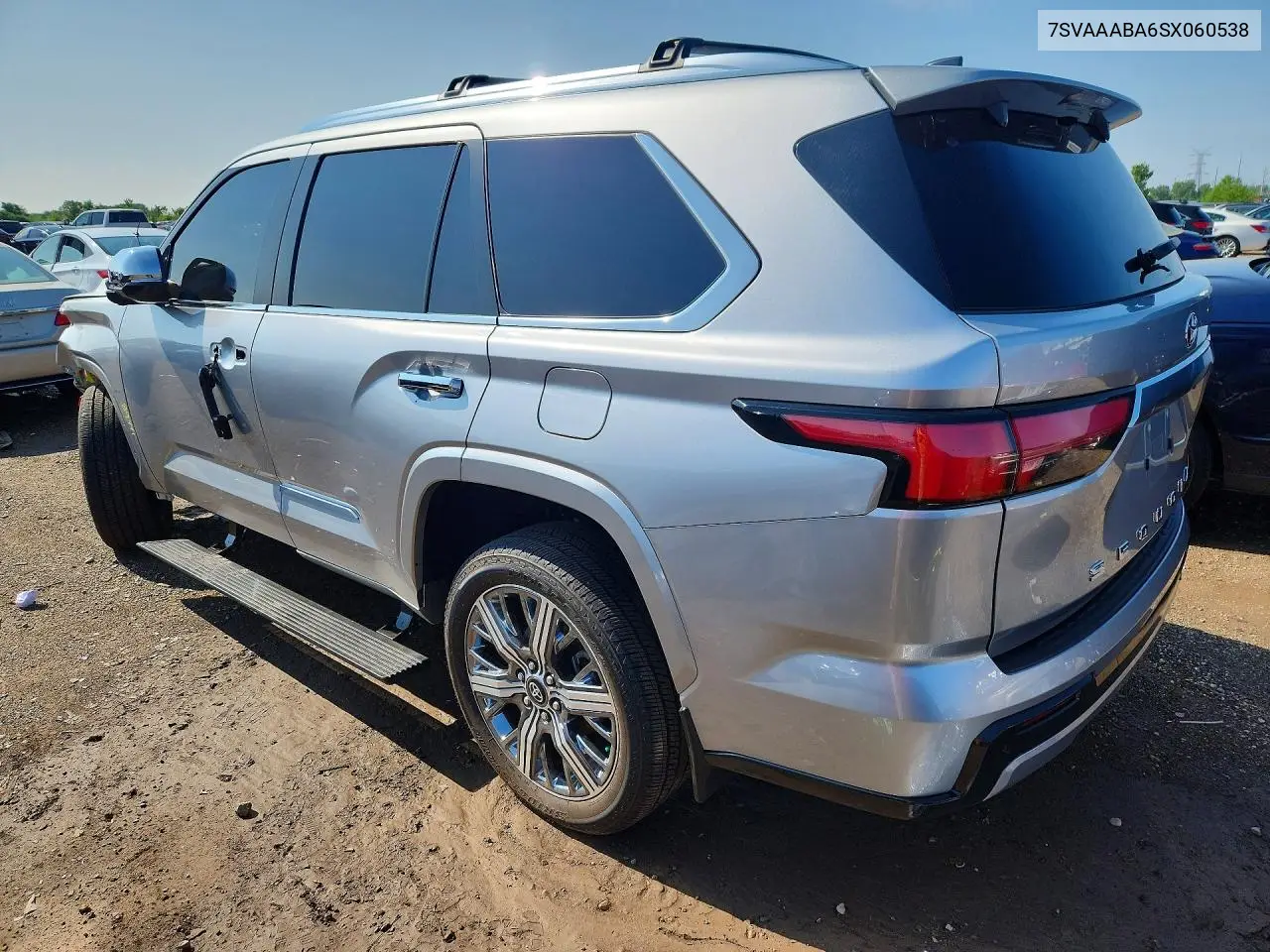 2025 Toyota Sequoia Capstone VIN: 7SVAAABA6SX060538 Lot: 59626076