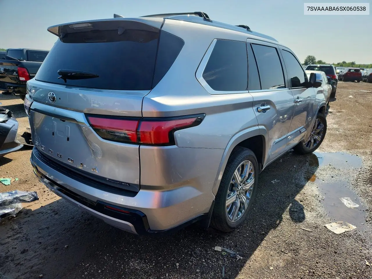 2025 Toyota Sequoia Capstone VIN: 7SVAAABA6SX060538 Lot: 59626076
