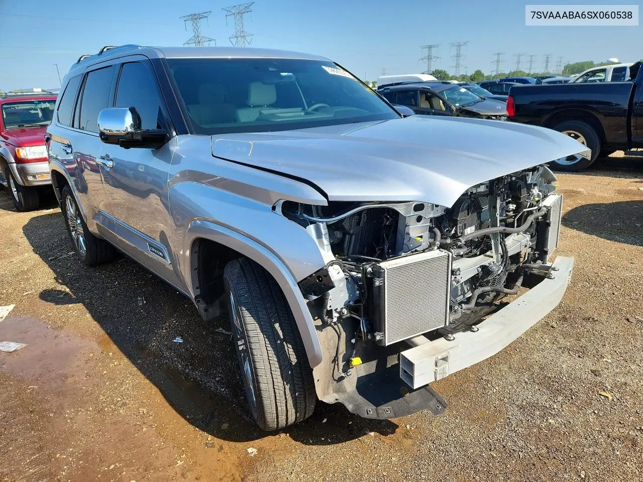 2025 Toyota Sequoia Capstone VIN: 7SVAAABA6SX060538 Lot: 59626076