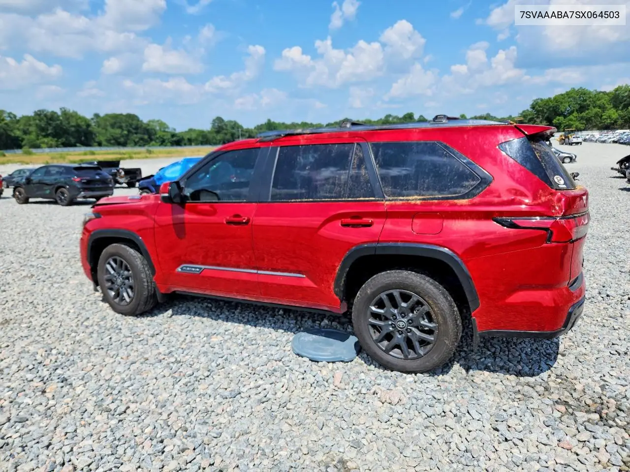 2025 Toyota Sequoia Platinum VIN: 7SVAAABA7SX064503 Lot: 59693046