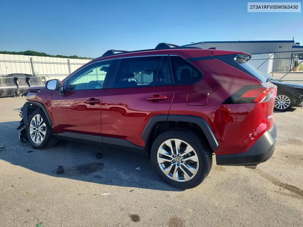 2025 Toyota Rav4 Xle Premium VIN: 2T3A1RFV0SW563430 Lot: 60859296