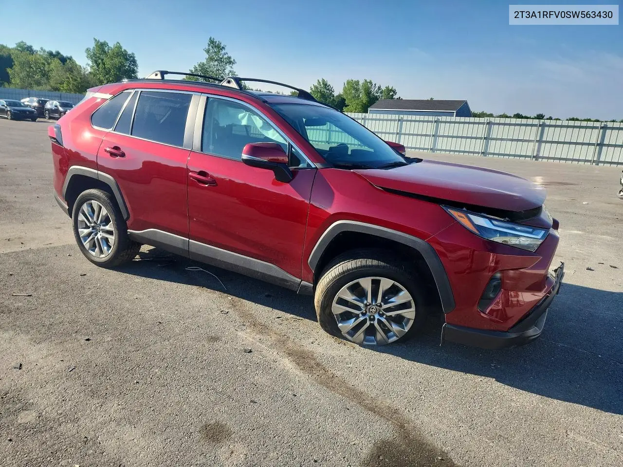 2025 Toyota Rav4 Xle Premium VIN: 2T3A1RFV0SW563430 Lot: 60859296