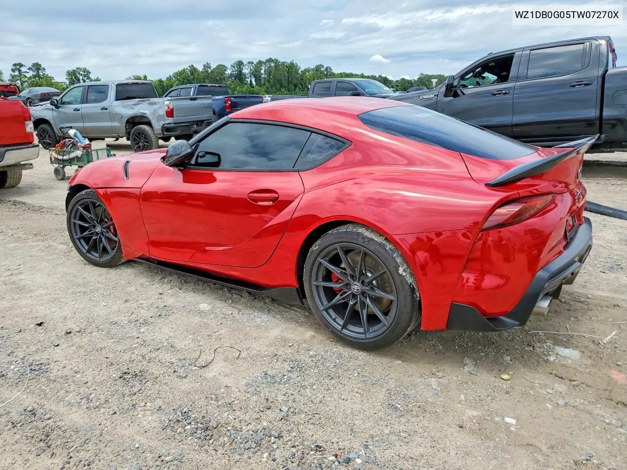 2026 Toyota Gr Supra 3.0 Premium VIN: WZ1DB0G05TW072705 Lot: 51655686