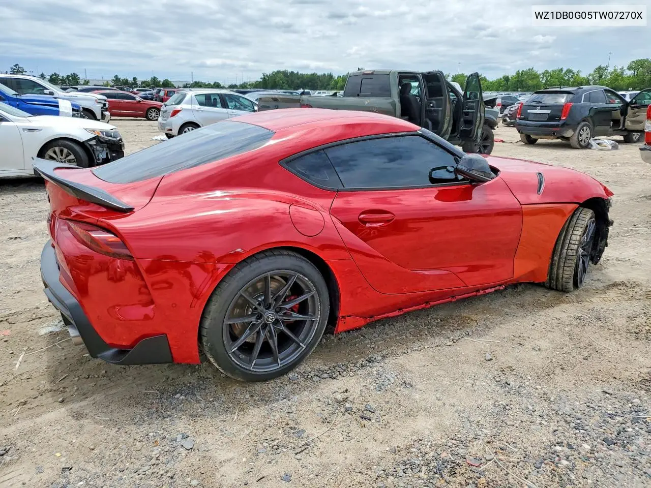 2026 Toyota Gr Supra 3.0 Premium VIN: WZ1DB0G05TW072705 Lot: 51655686