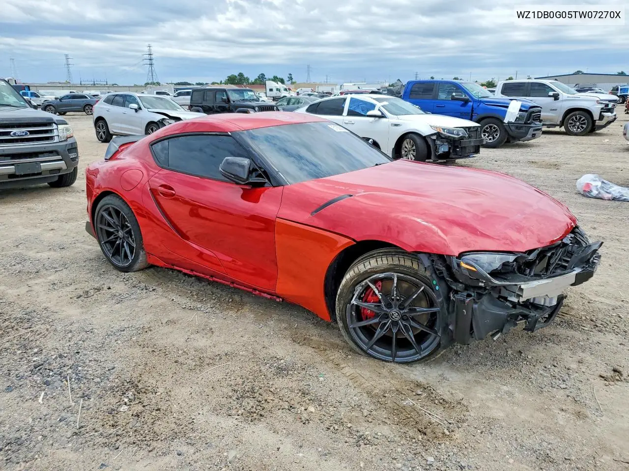2026 Toyota Gr Supra 3.0 Premium VIN: WZ1DB0G05TW072705 Lot: 51655686