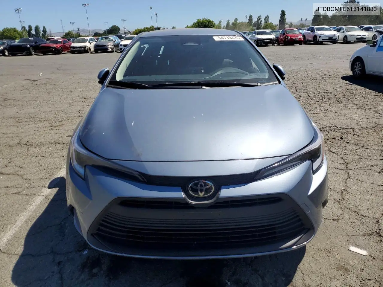 2026 Toyota Corolla Hybrid Le VIN: JTDBCMFE6T3141880 Lot: 54710476
